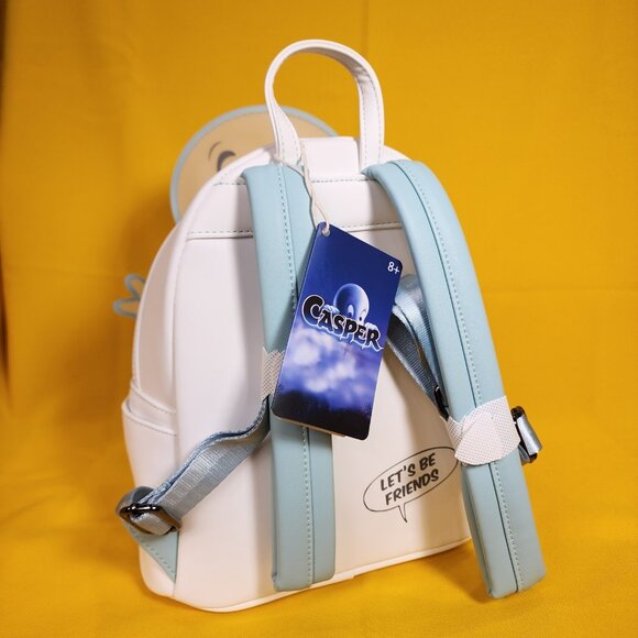 Loungefly Casper the Friendly Ghost Halloween Cosplay Casper Mini Backpack - Picture 7 of 13